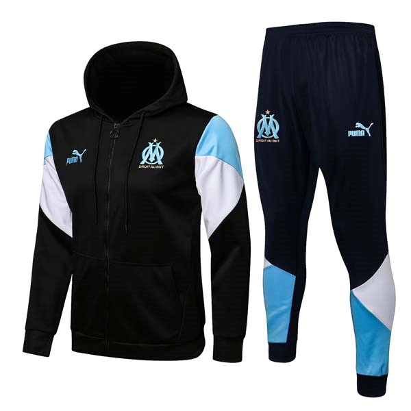 Hoodies Marseille 2022 Schwarz Blau